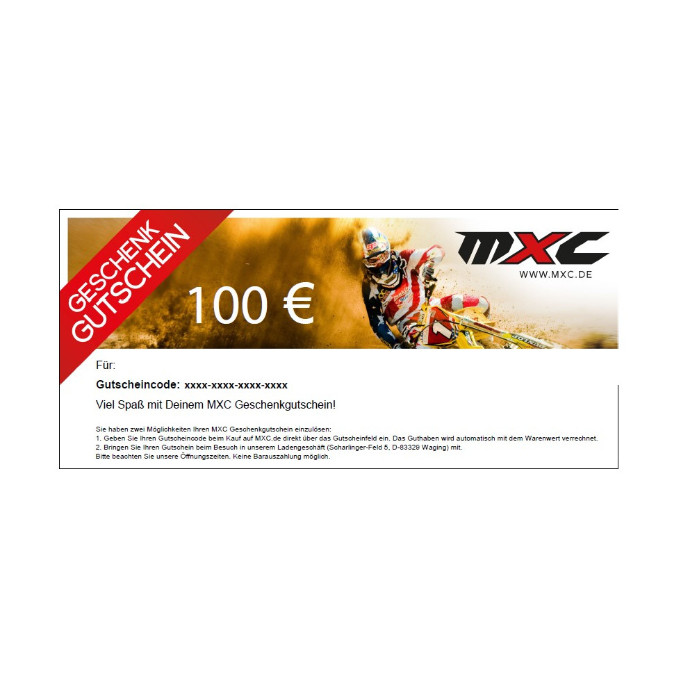 MXC Gutschein