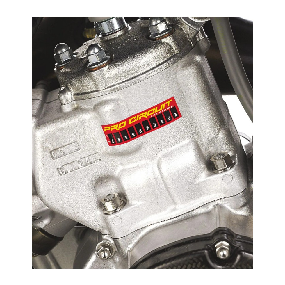 Pro Circuit Temperature Decals Temperaturmessstreifen 3er-Pack