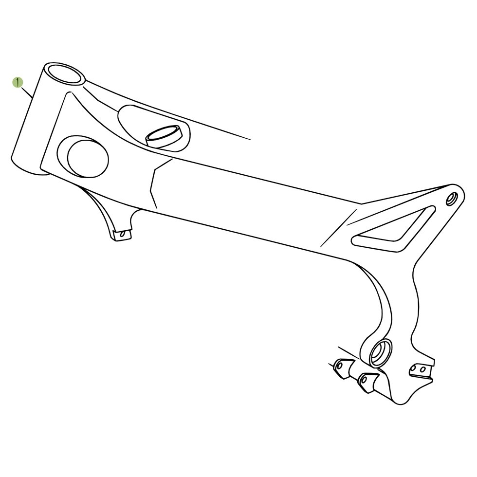 Beta REV3 270 08 Rahmen/Ausleger