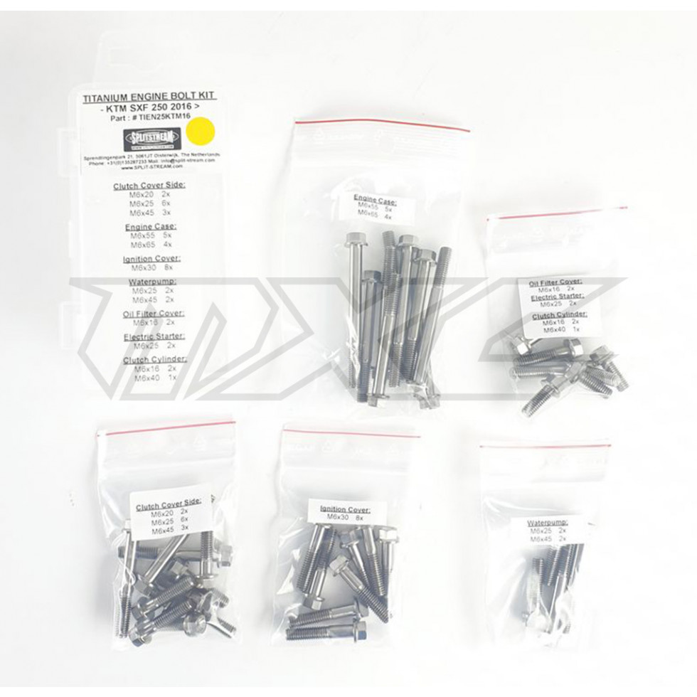 Splitstream Titan Motor Schrauben Kits