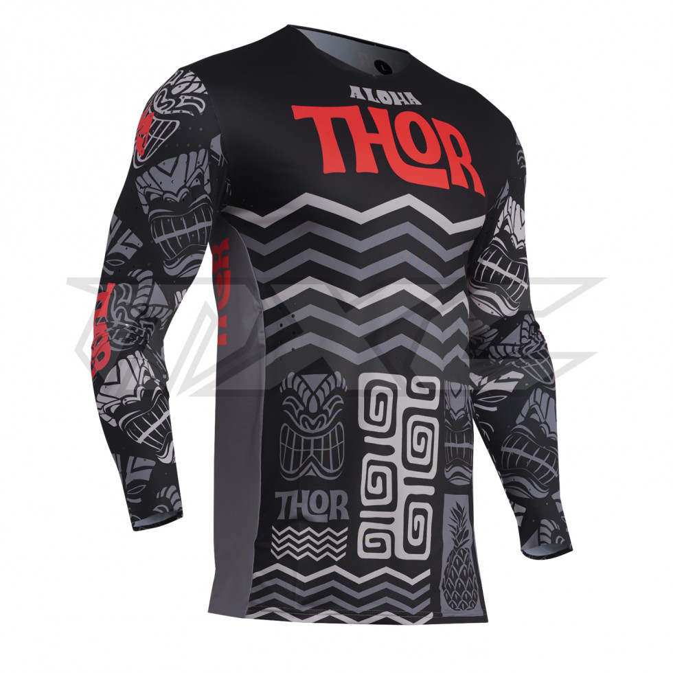 Thor Prime Aloha Jersey black gray 3XL