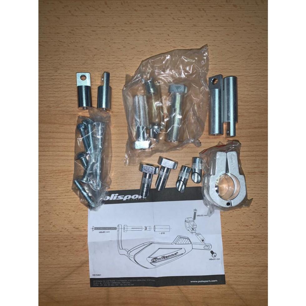 Polisport Anbaukit Handguards universal 18mm