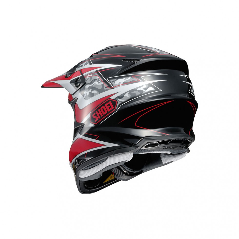 Shoei VFX-W Turmoil Helmet im Motocross Enduro Shop MXC GmbH